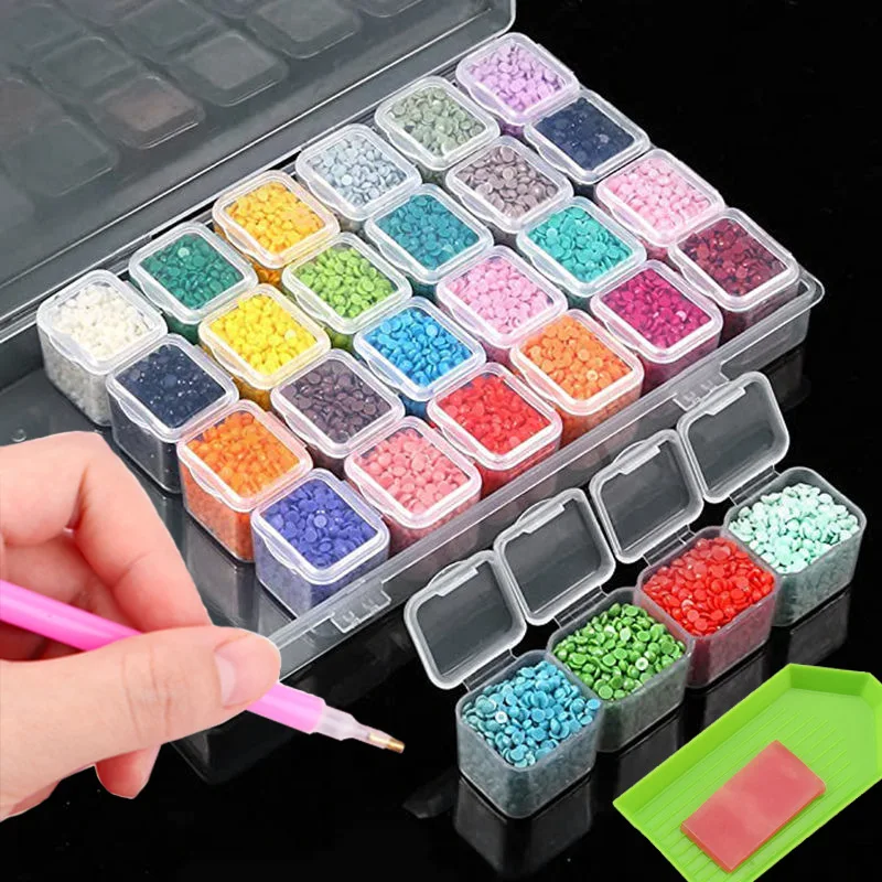 Pet Supplies Stores - 28/56 Girds Detachable Plastic Storage Box