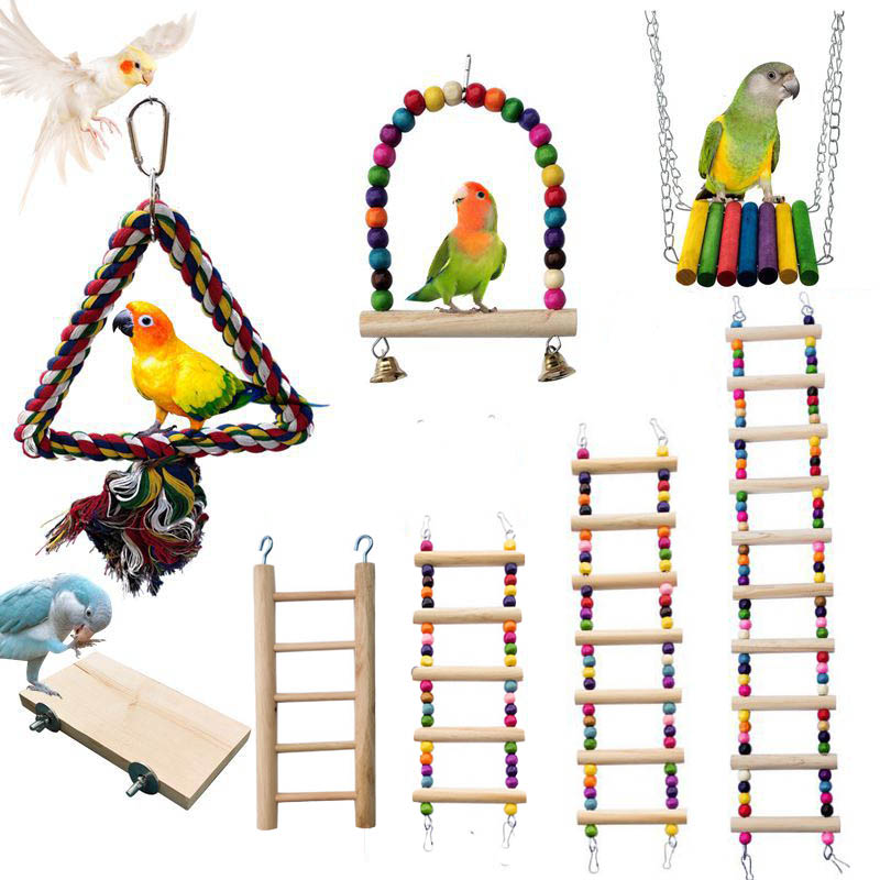 Pet Supplies Ringwood - Wooden Bird Toys Small Parrot Chewing