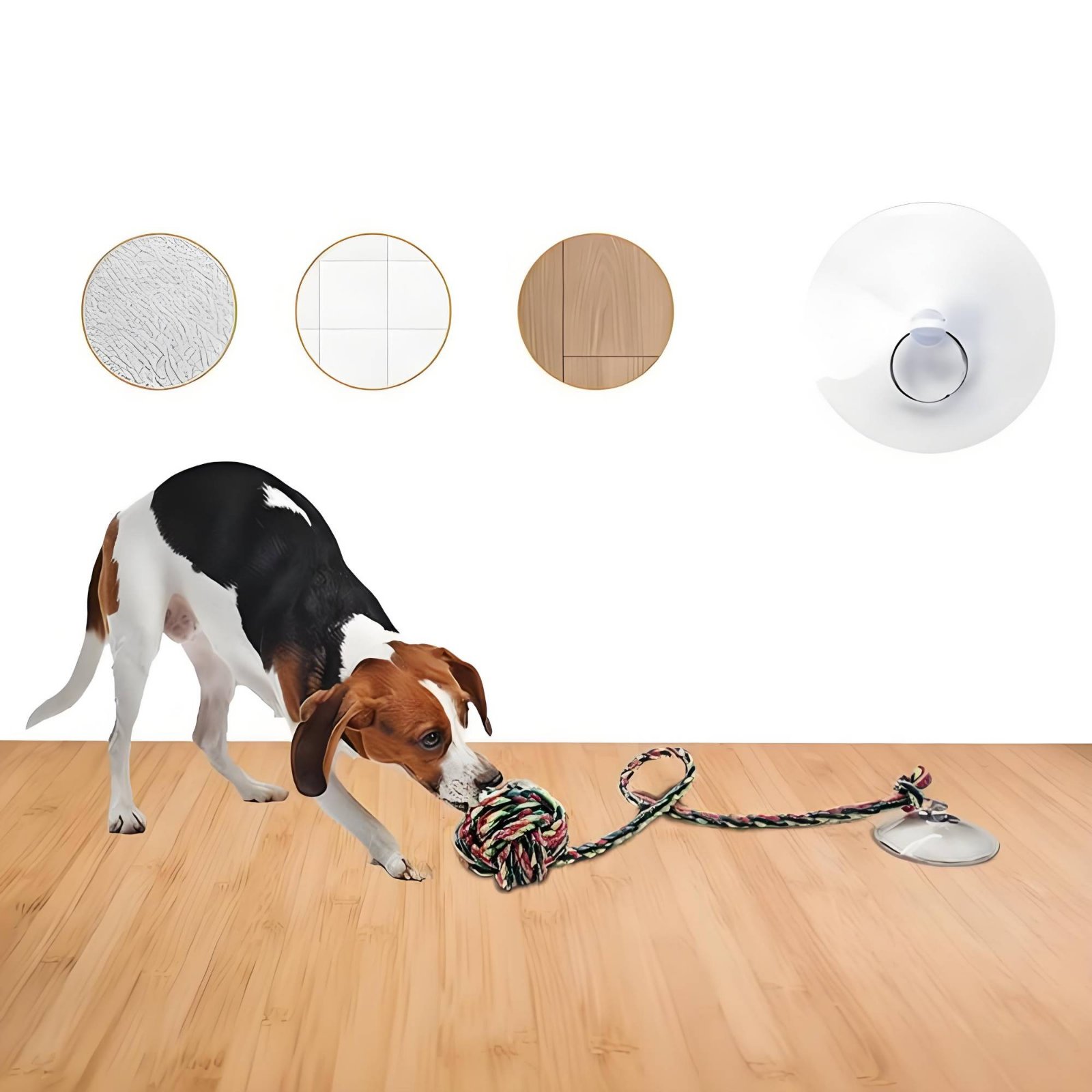 Pet Supplies Young - Suction Disc Dog Toy Interactive Play