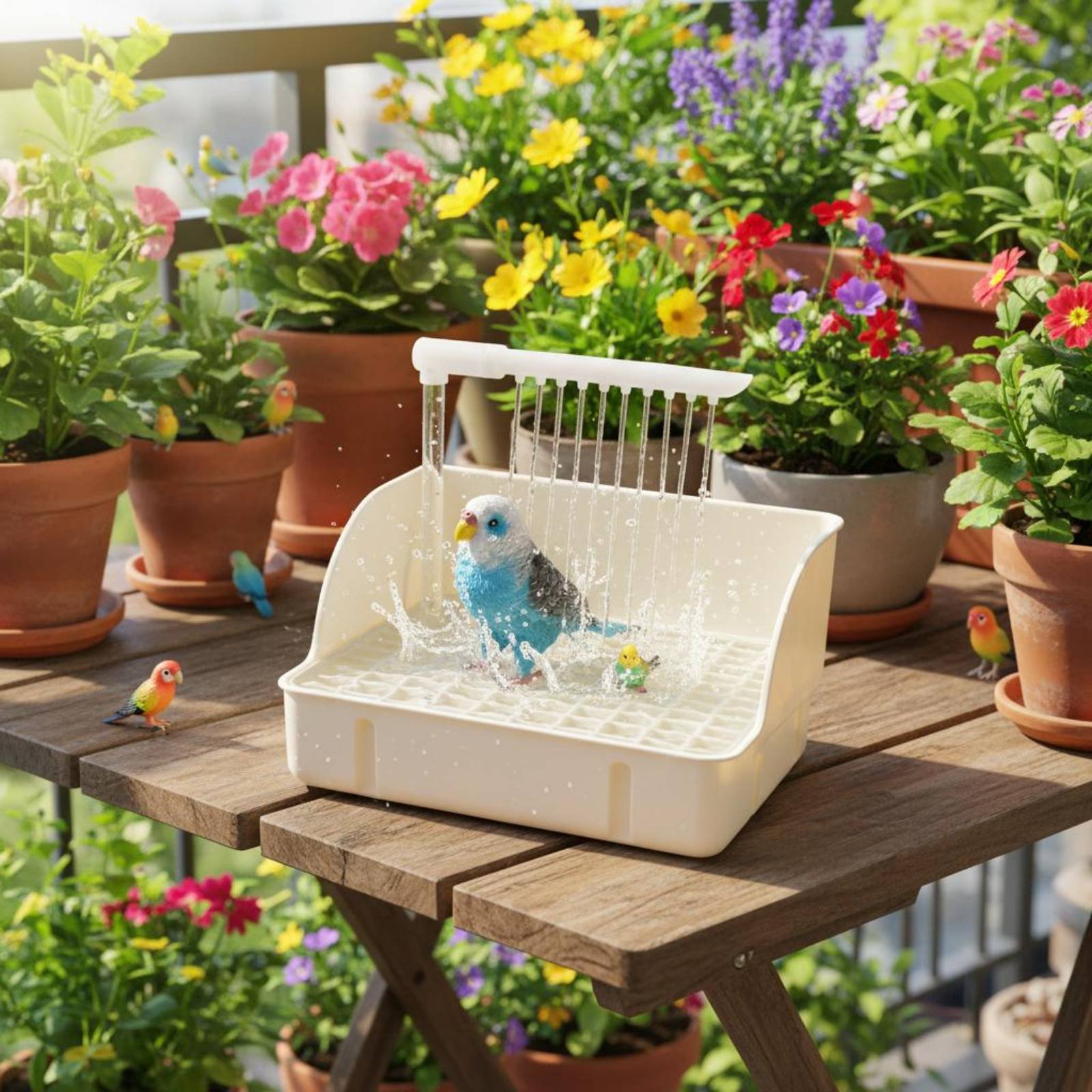 Pet Supplies Usa - Automatic Avian Shower Easy to Clean