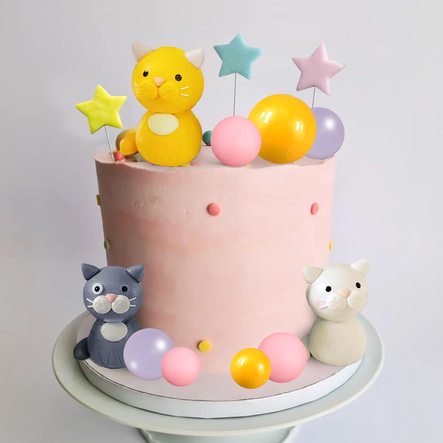 17 PCS Cat Cake Topper Cute Ca - огляд і ціна Pet Supplies Outlet
