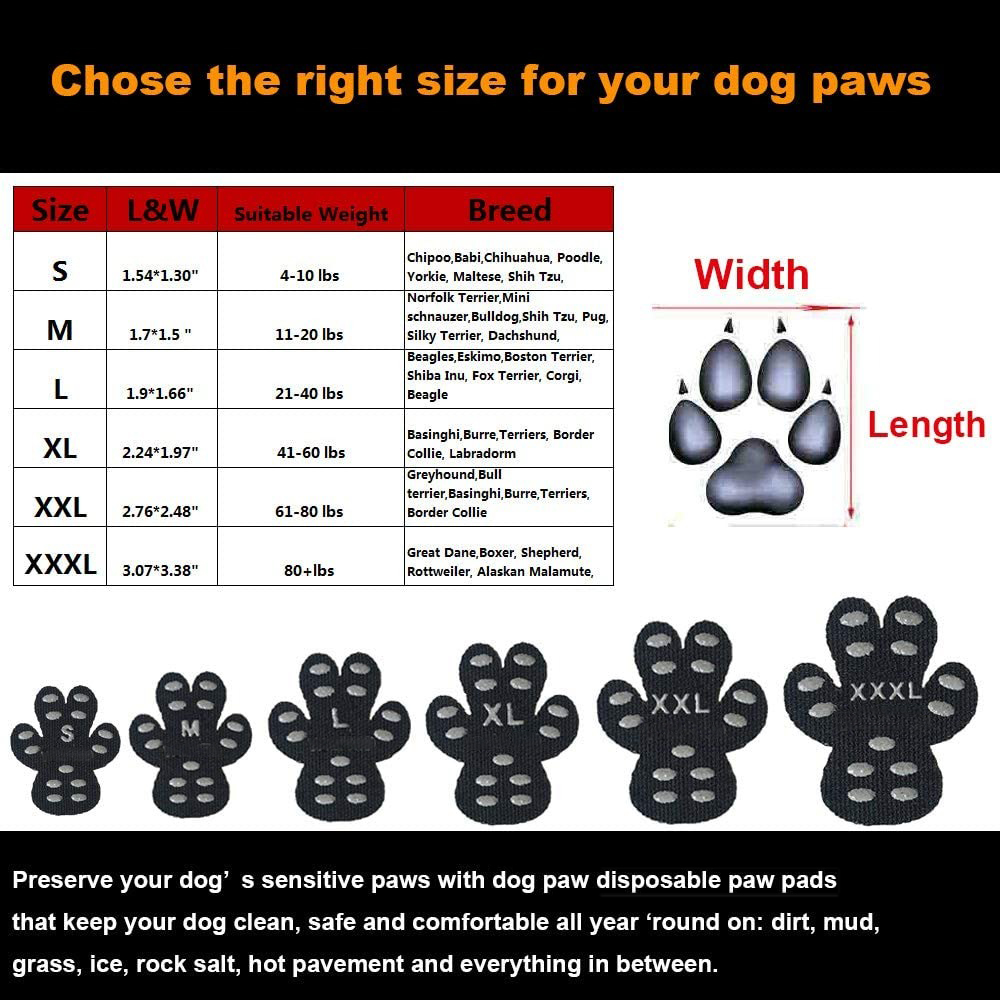 24PCS Dog Paw Protector Anti-S - огляд і ціна Dog Booties Paw Protector