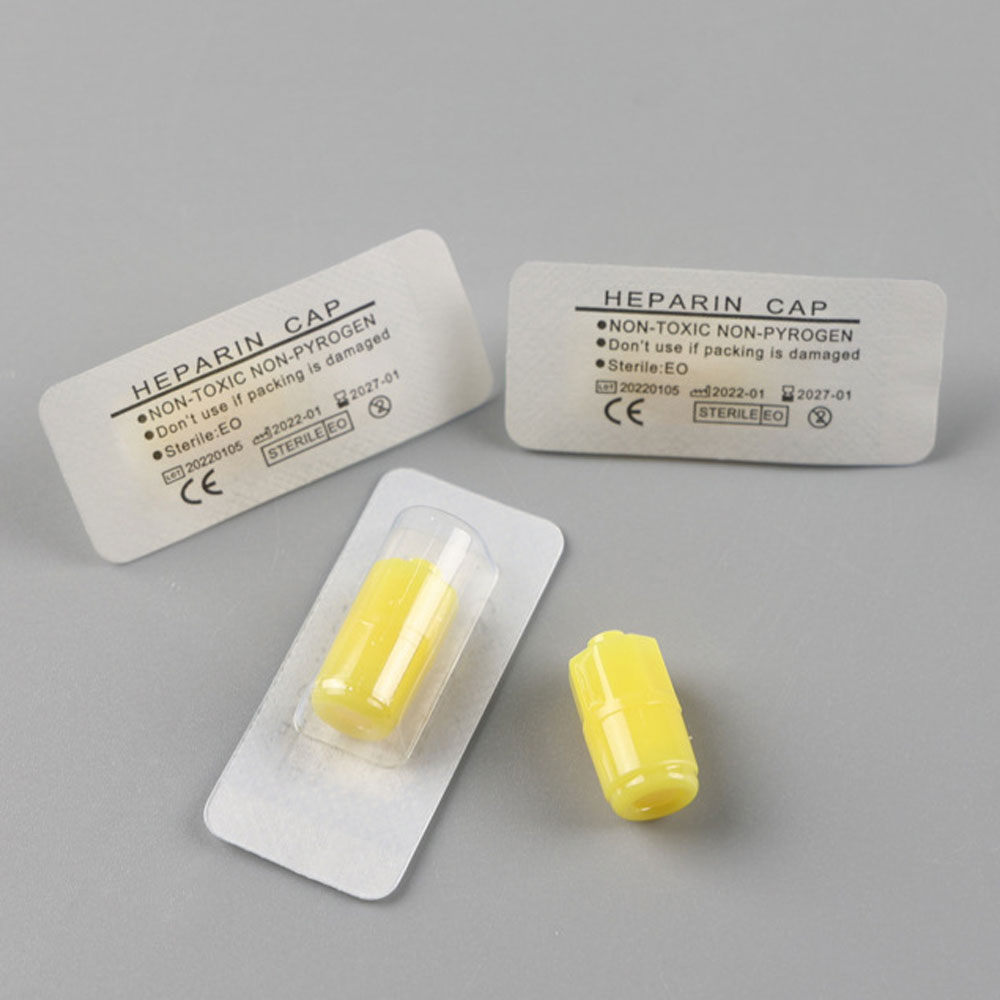 100Pcs/Box Heparin Cap IV Disp - огляд і ціна Pet Supplies Store