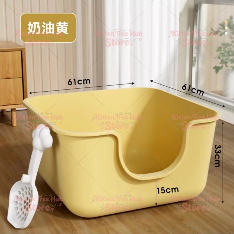 Oversized Cat Litter Box Extra - огляд і ціна Pet Supplies Young