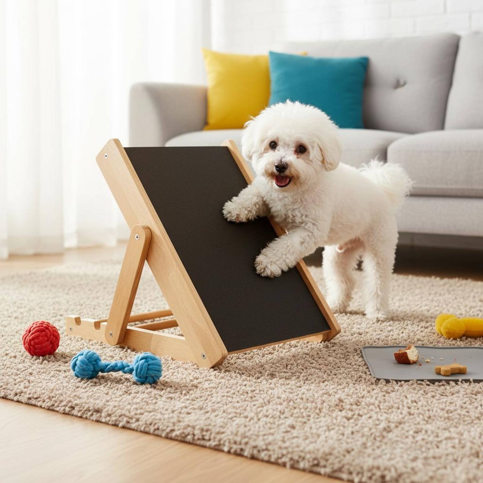 Wooden Dog Scratching Ramp Gen - огляд і ціна Pet Supplies Young