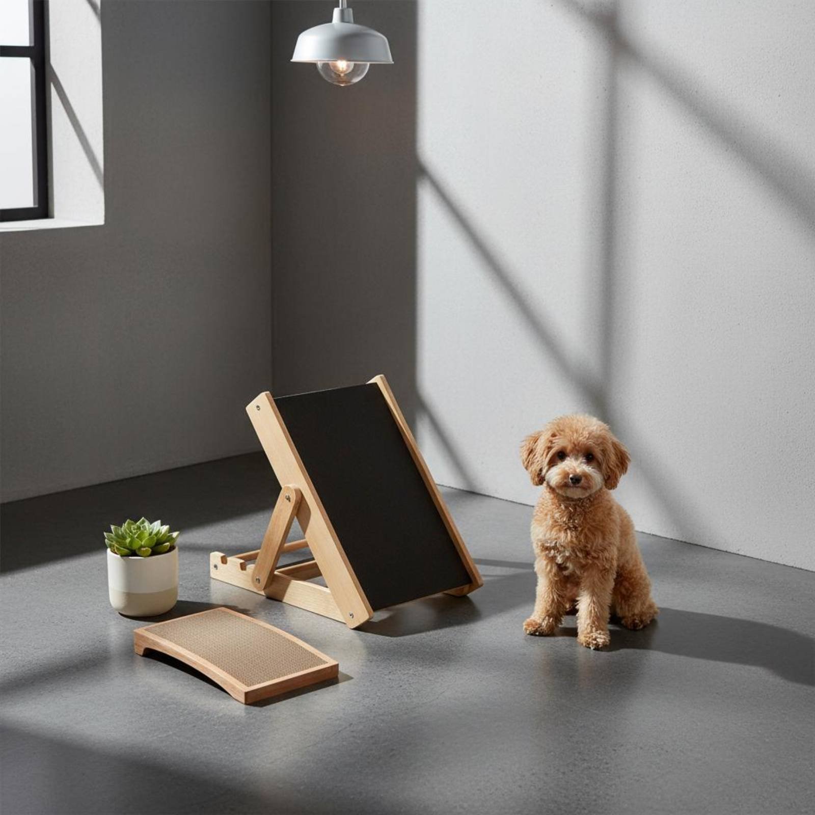Wooden Dog Scratching Ramp Gen - огляд і ціна Pet Supplies Young