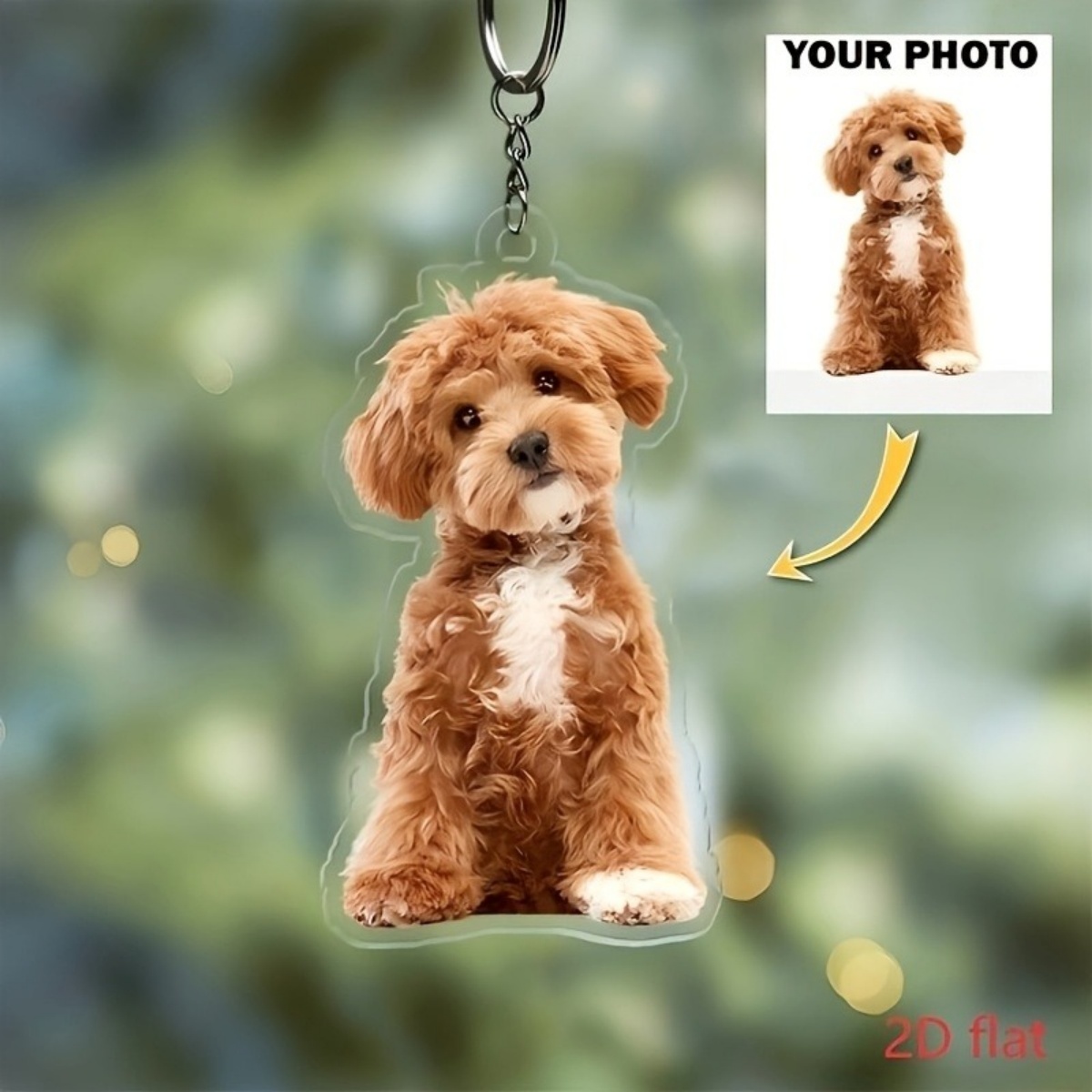Custom Photo Keychain – Person - огляд і ціна Pet Supplies Outlet
