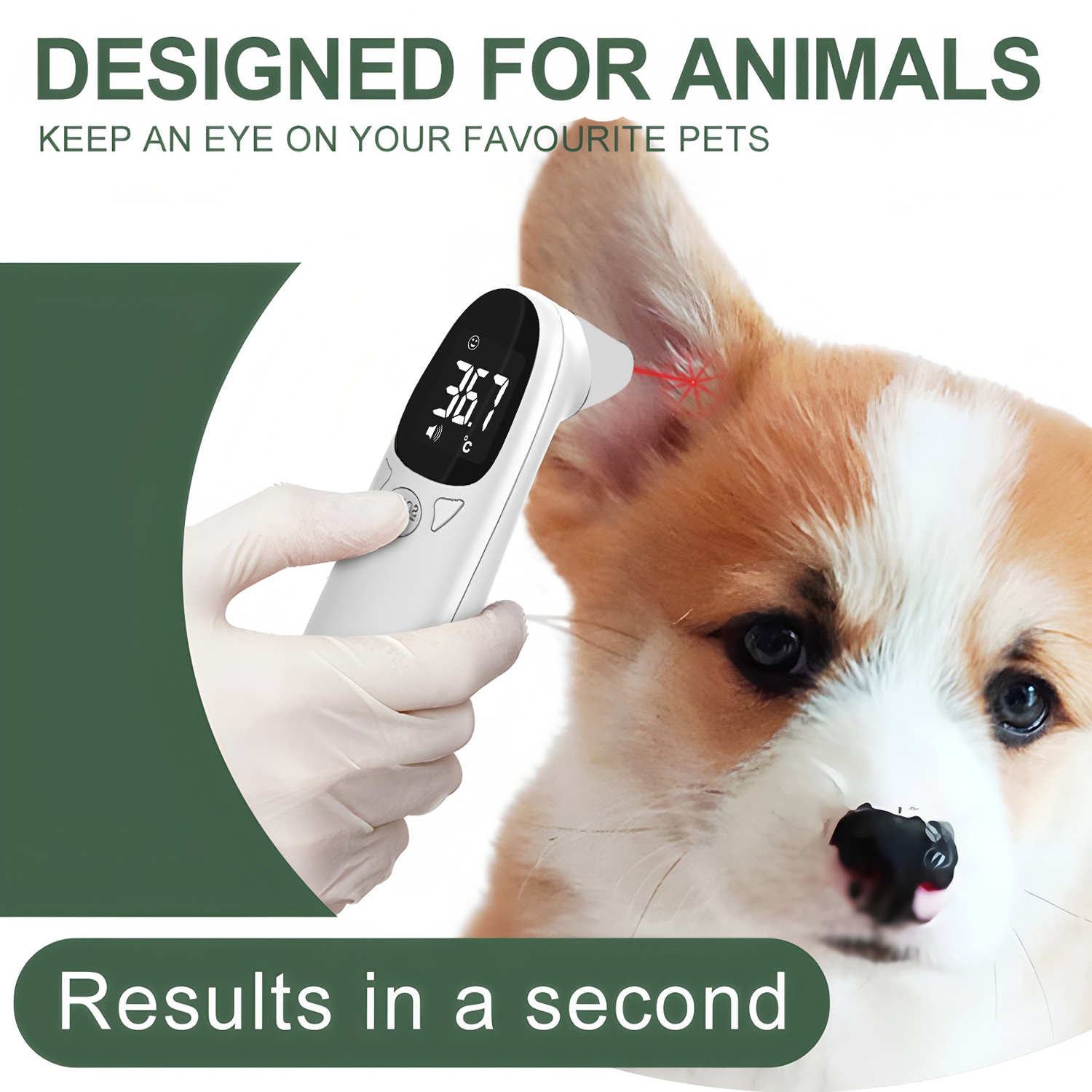 Pet Ear Digital Thermometer No - огляд і ціна Pet Supplies Store