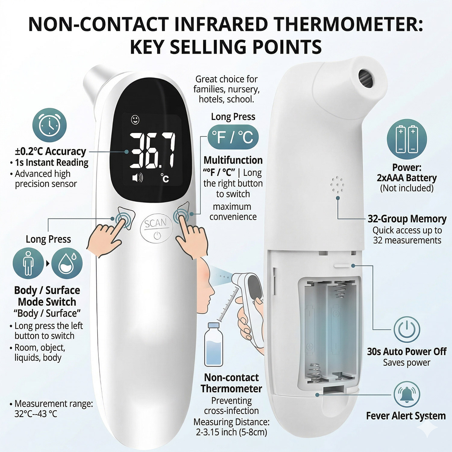 Pet Ear Digital Thermometer No - огляд і ціна Pet Supplies Store