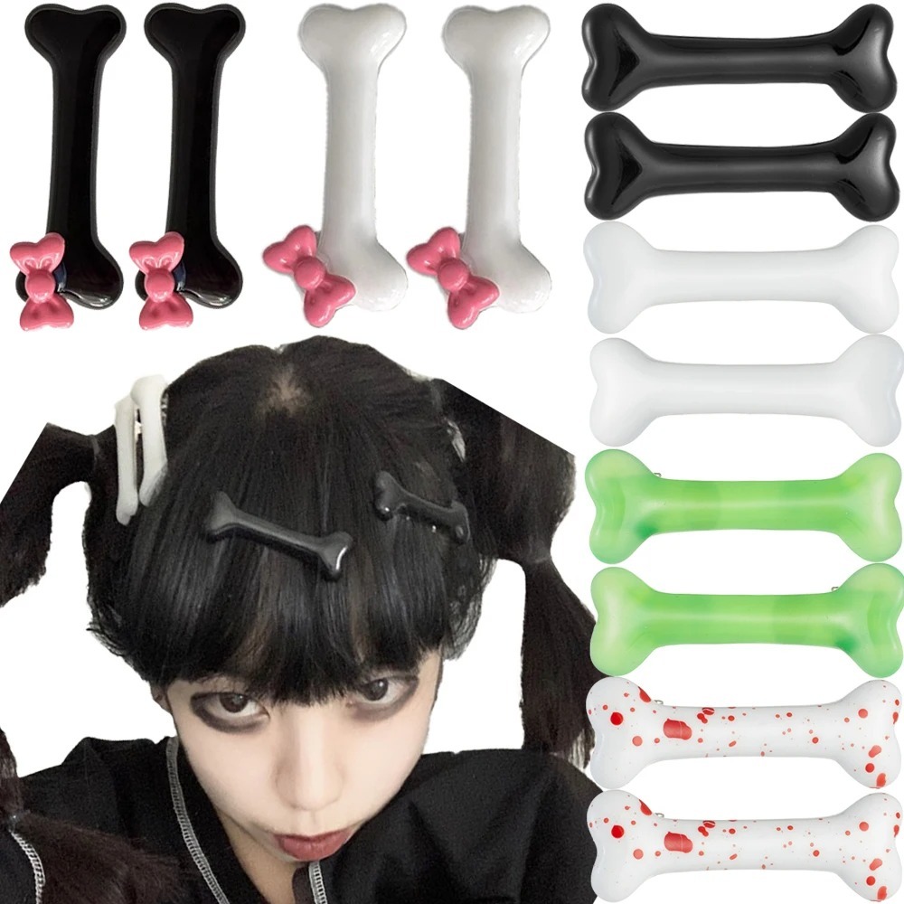 Y2K Cartoon Dog Bone Hair Clip - огляд і ціна Pet Supplies Store