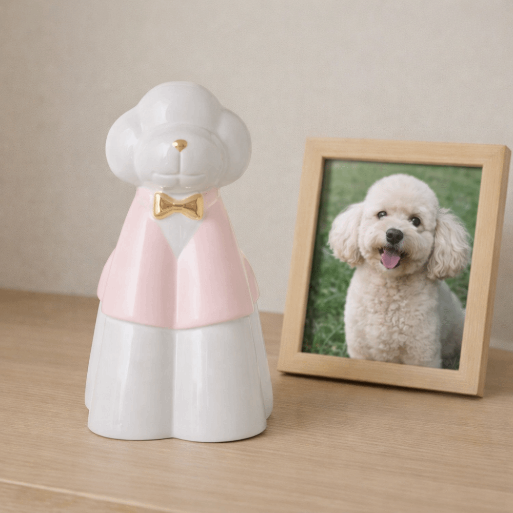 Dog Shape Pet Memorial Urn Sea - огляд і ціна Pet Supplies Stores