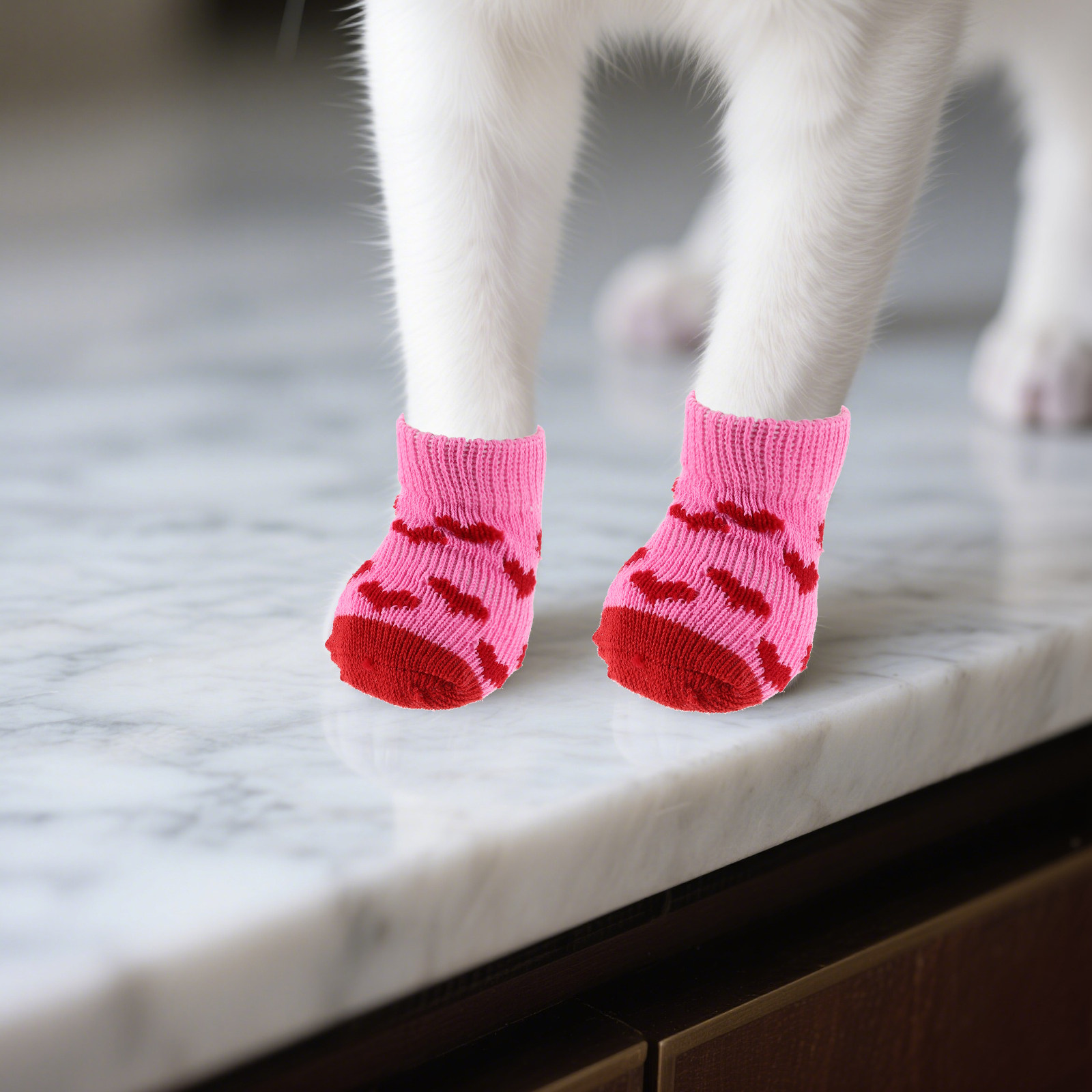 8Pcs Pet Booties Dog Shoes wit - огляд і ціна Dog Booties Paw Protector