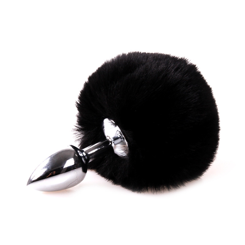 BDSM Metal Anal Plug with Rabb - огляд і ціна Pet Supplies Outlet