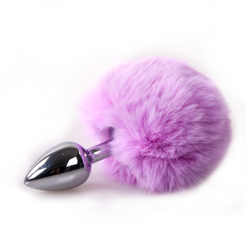 BDSM Metal Anal Plug with Rabb - огляд і ціна Pet Supplies Outlet