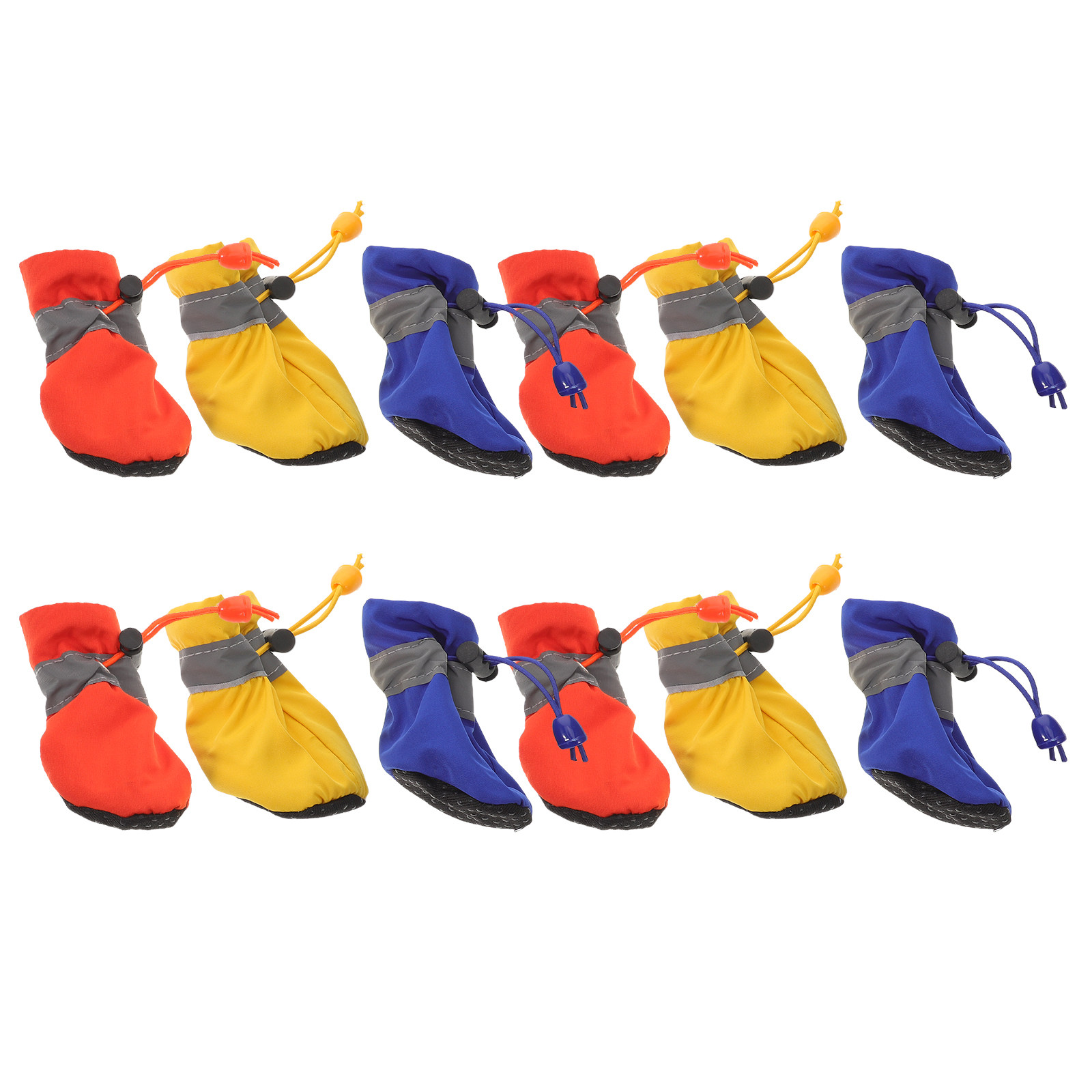 12Pcs Dog Shoes Waterproof Win - огляд і ціна Dog Booties Paw Protector