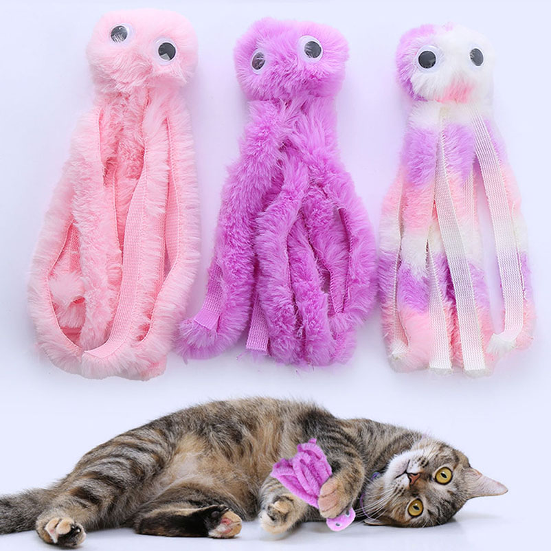 Cute octopus cat toys for kitt - огляд і ціна Pet Supplies Young