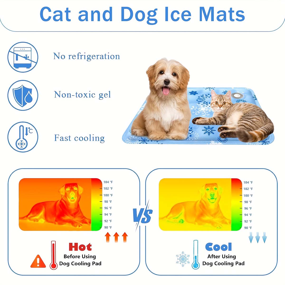 Summer Pet Mat, Pet Ice Mat, D - огляд і ціна Pet Supplies Store