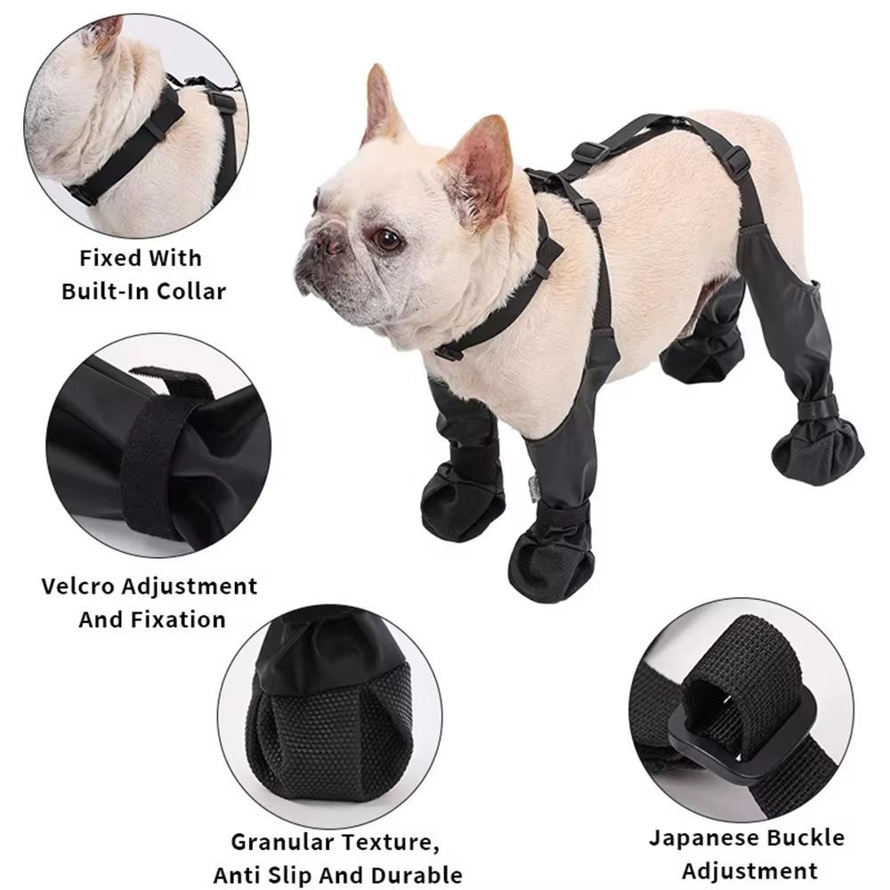 Anti-fall Waterproof Dog Shoes - огляд і ціна Dog Booties Paw Protector