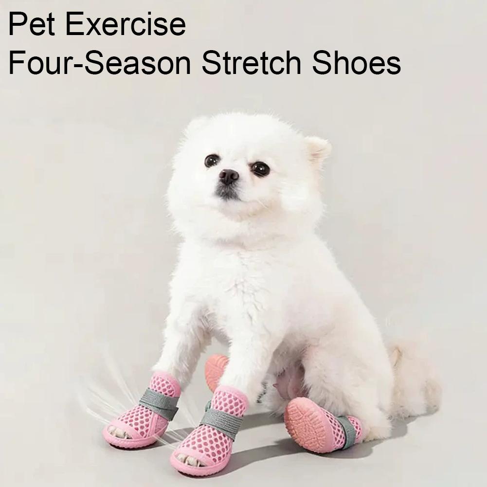 Summer Breathable Dog Shoes Me - огляд і ціна Dog Booties Paw Protector