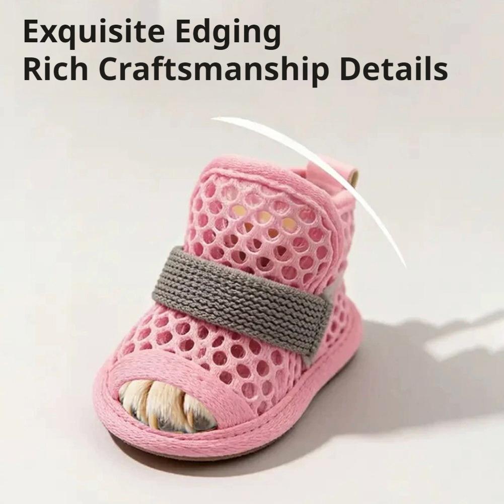 Summer Breathable Dog Shoes Me - огляд і ціна Dog Booties Paw Protector