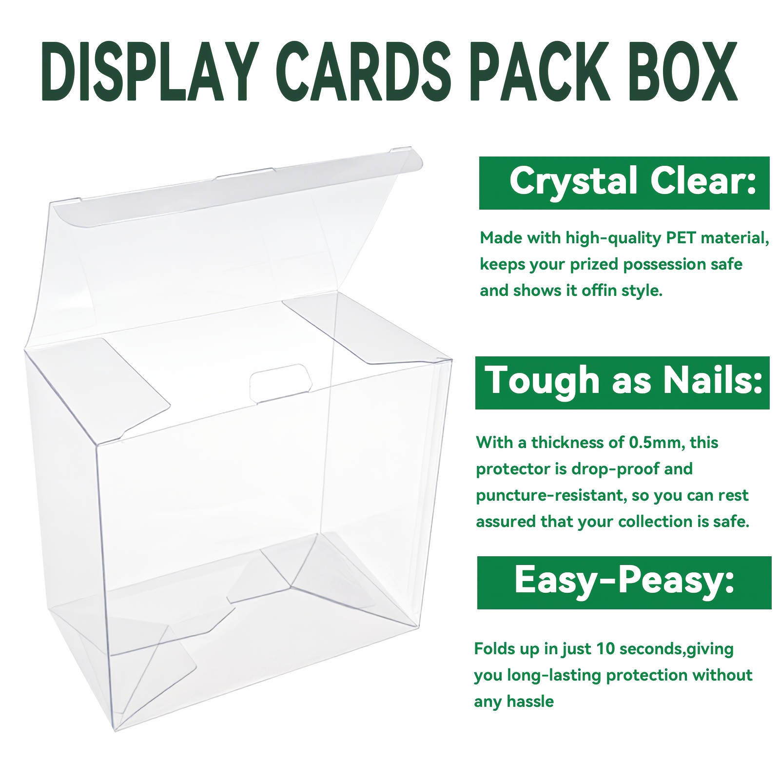 5/10pcs Clear PET Booster Box  - огляд і ціна Pet Supplies Stores
