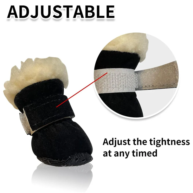 Warm Small Dog Snow Boots & Pa - огляд і ціна Dog Booties Paw Protector