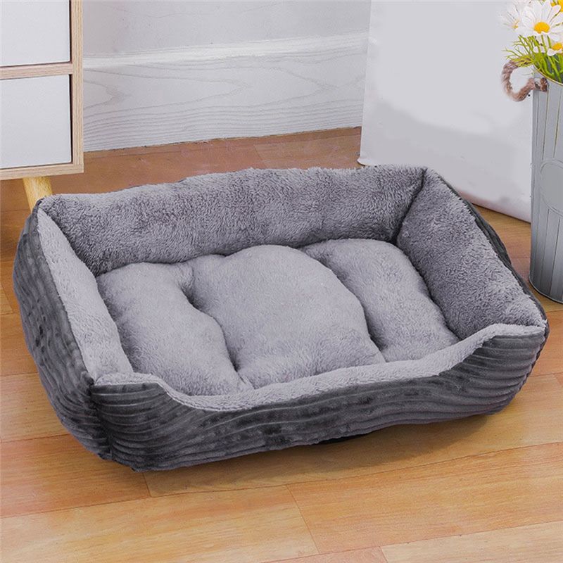 AEA9-Grey Dog Bed Pet Square P - огляд і ціна Pet X Supplies & Tack Photos
