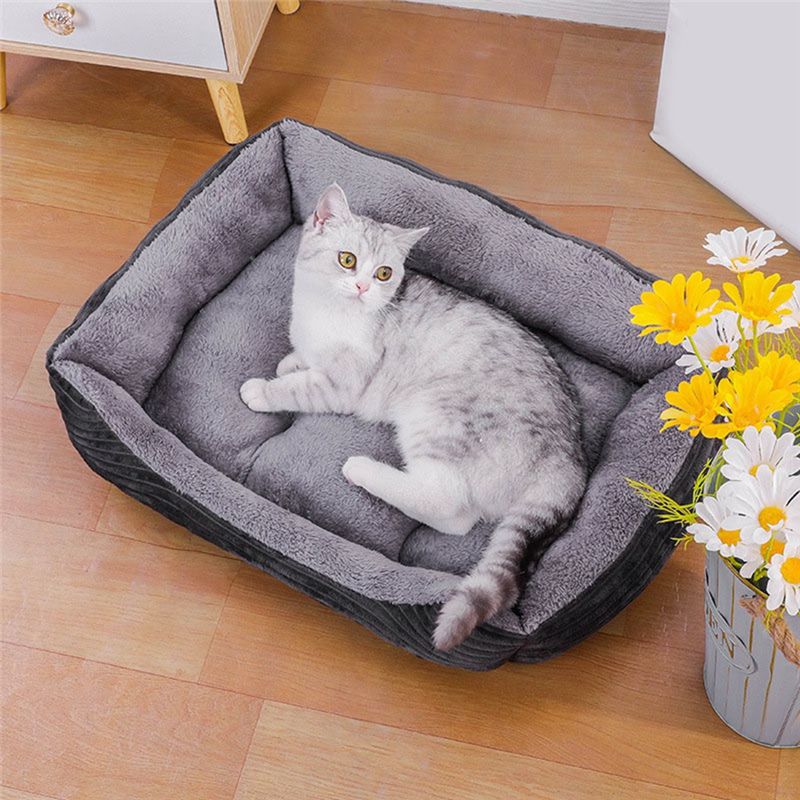 AEA9-Grey Dog Bed Pet Square P - огляд і ціна Pet X Supplies & Tack Photos