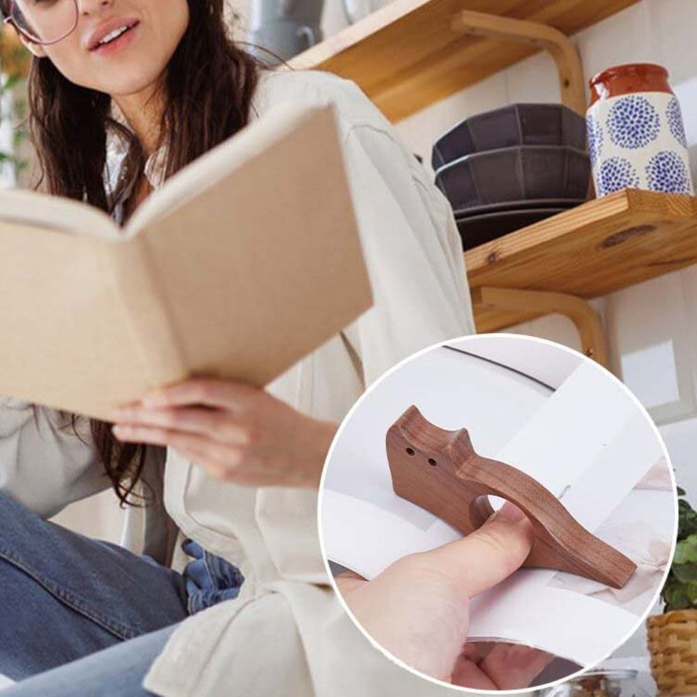 Anti-Slip Wooden Thumb Bookmar - огляд і ціна Pet Supplies Ringwood